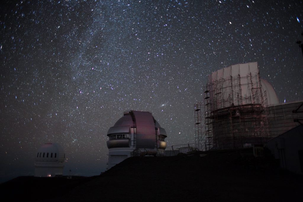 The Mauna Kea Observatory in the United States